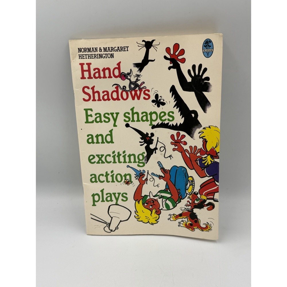 Hand Shadows Norman & Margaret Hetherington 1989 Kids Activity Book Bluegum